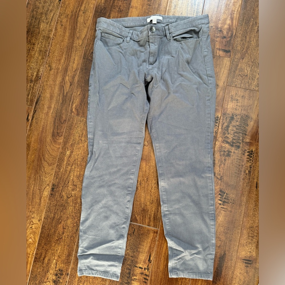 Banana republic grey skinny jeans size 10